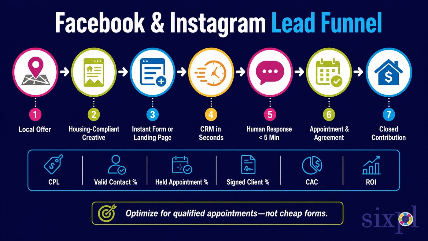 Facebook and Instagram lead funnel