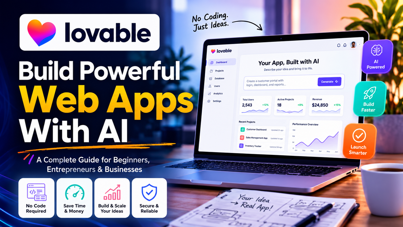 what is lovable? how to build app with ai